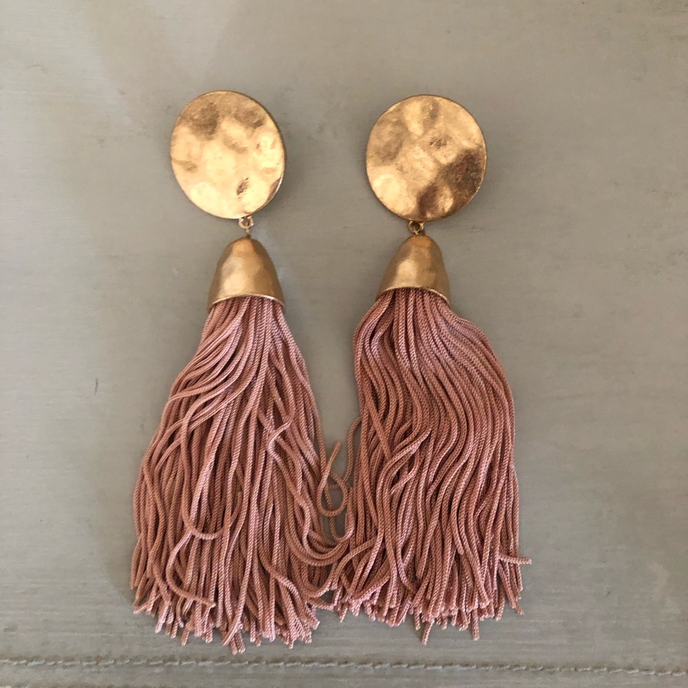 Fun boutique tassel earrings